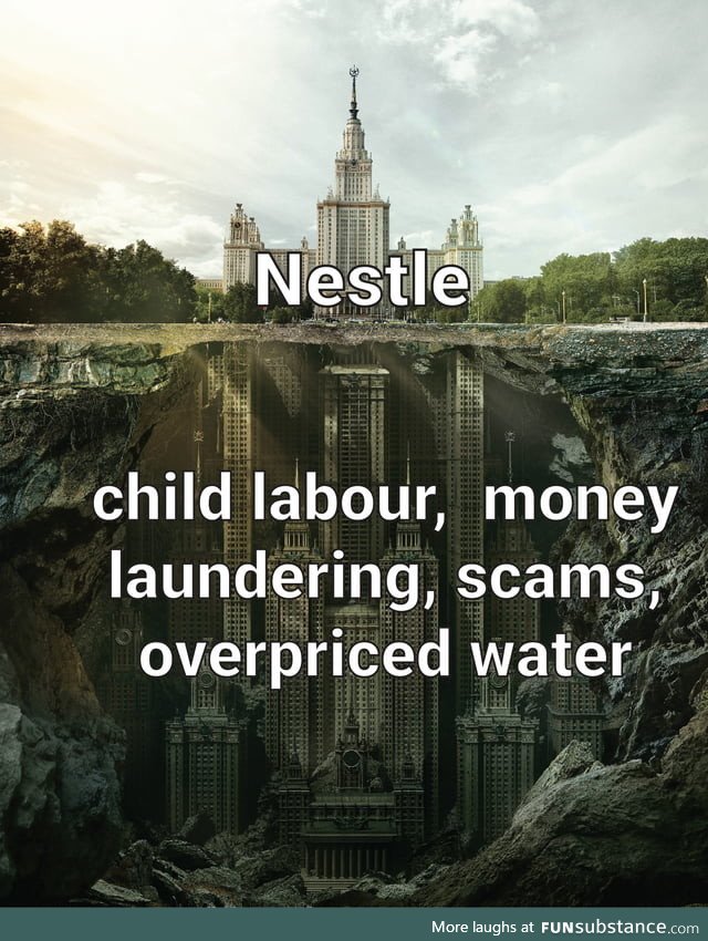 Nestle is as badass, but both the words are separate