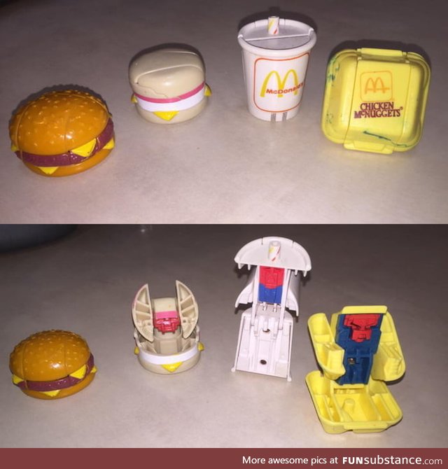 McDonald's toys from 1987