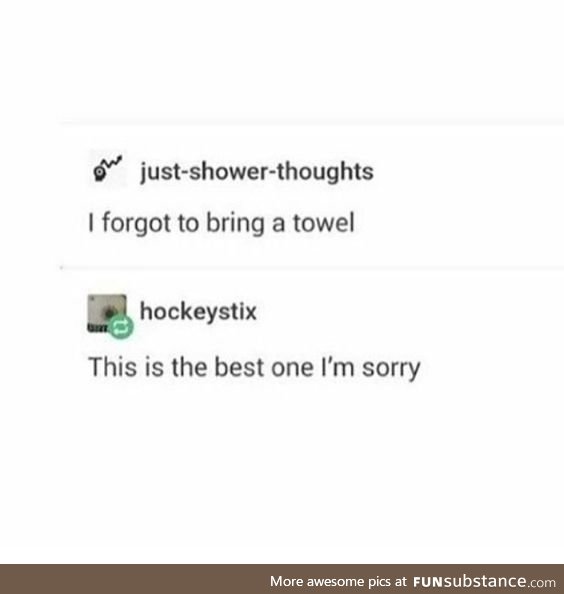 Shower Thoughts