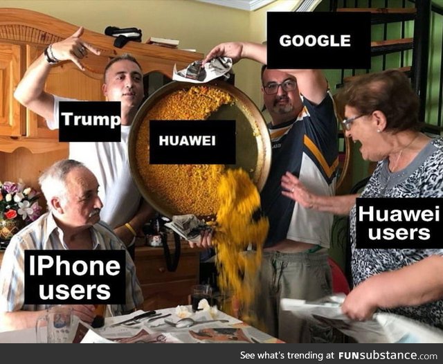 Huawei paella time