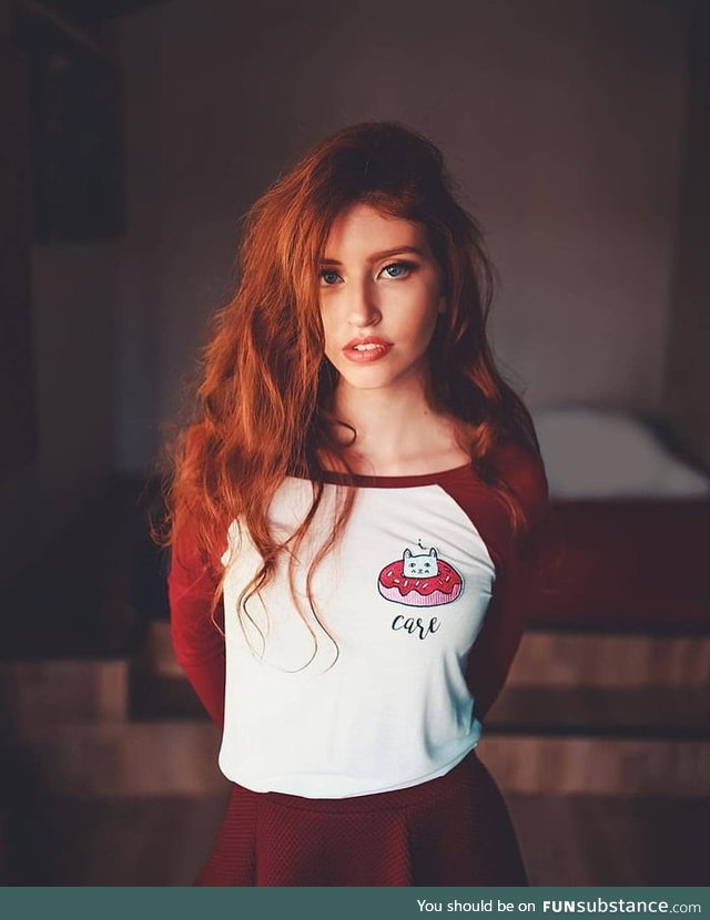 Natural beauty of redhead