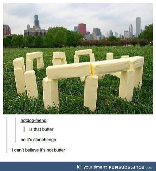 It really does look a lot like butter tho