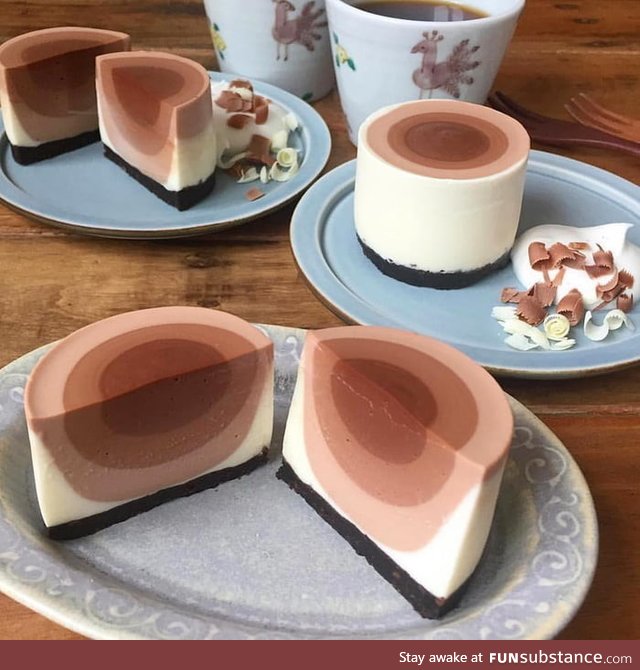 Perfect chocolate cheesecakes