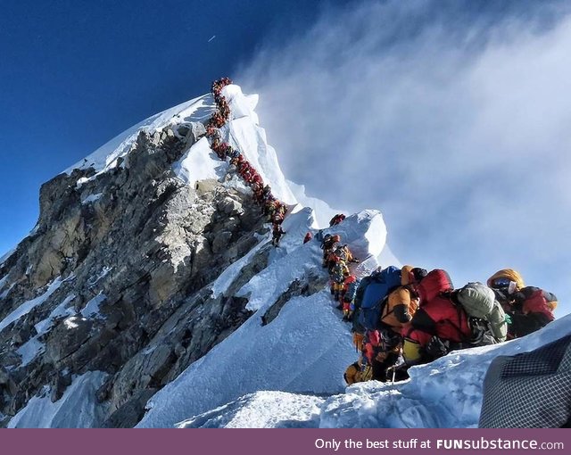 You must pay the toll to summit Mount Everest