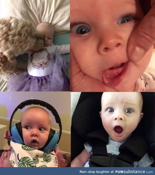 My daughter often looks unsure of our ability to care for her
