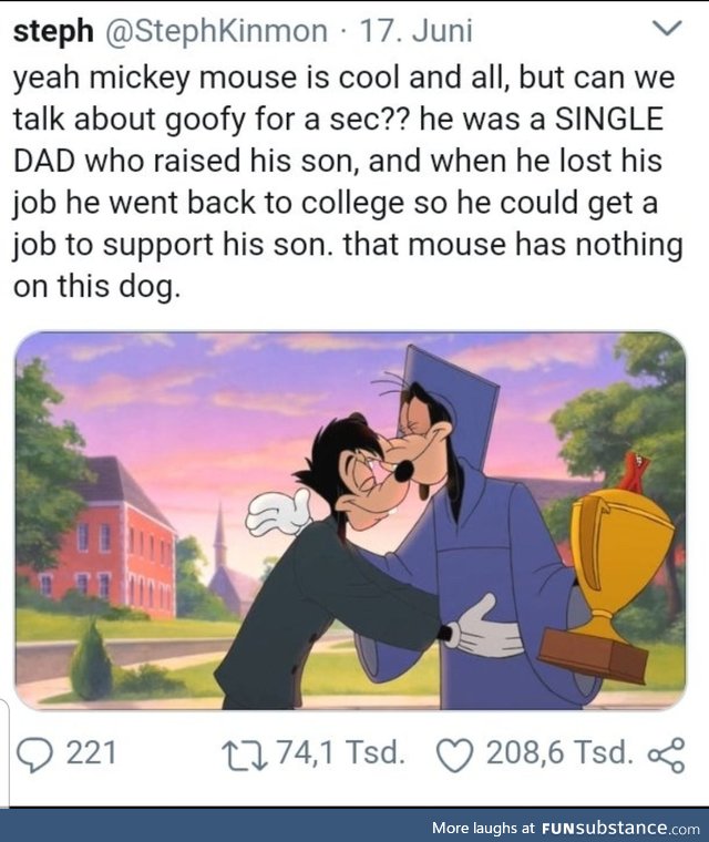 Goofy was a good one