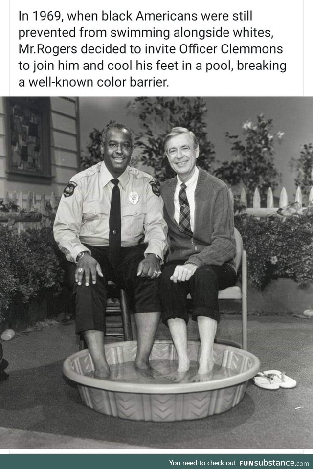 Mr. Rogers was the best