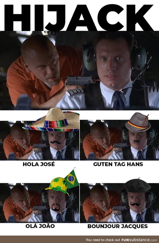 How to hijack in 5 languages