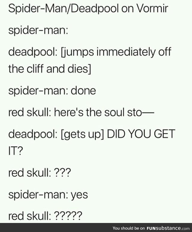 Would've made me laugh
