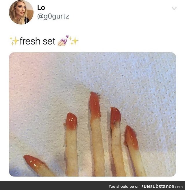 Get your nails did on occasion