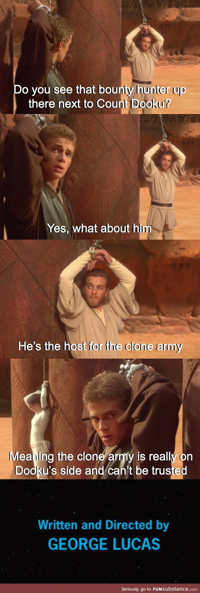 He can't post that! Shoot him or something!