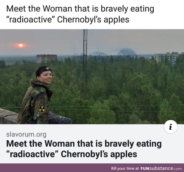 One radioactive apple a day keeps thw third breast okey