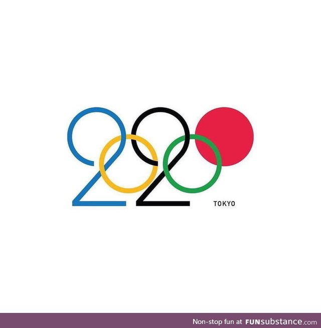 This Japan 2020 Olympic logo