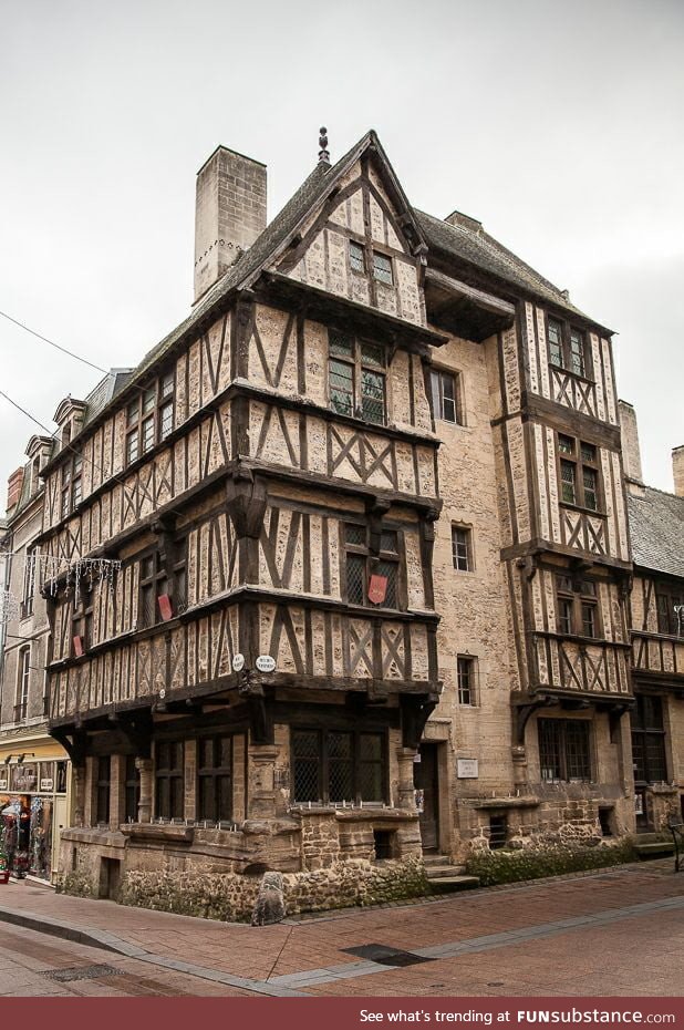 This beautiful home was built between 1300 and 1400. Bayeux normandy France