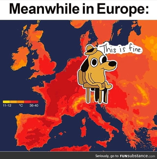 Africa has moved into Europe guys