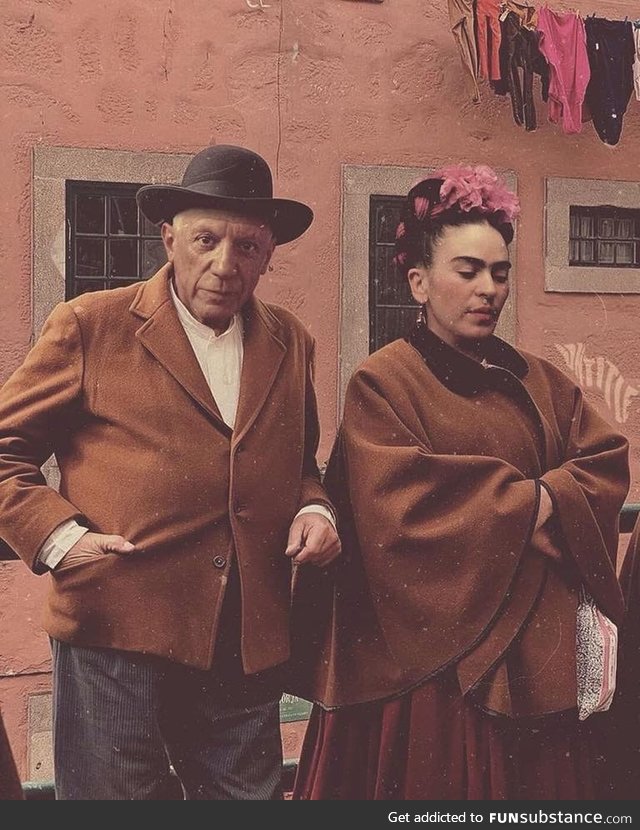 Pablo Picasso & Frida Kahlo