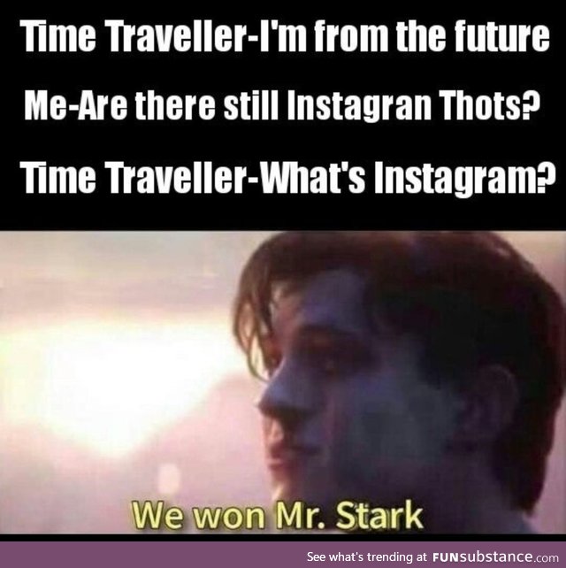 Thank Mr stark