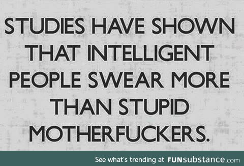 Intelligent versus stupid
