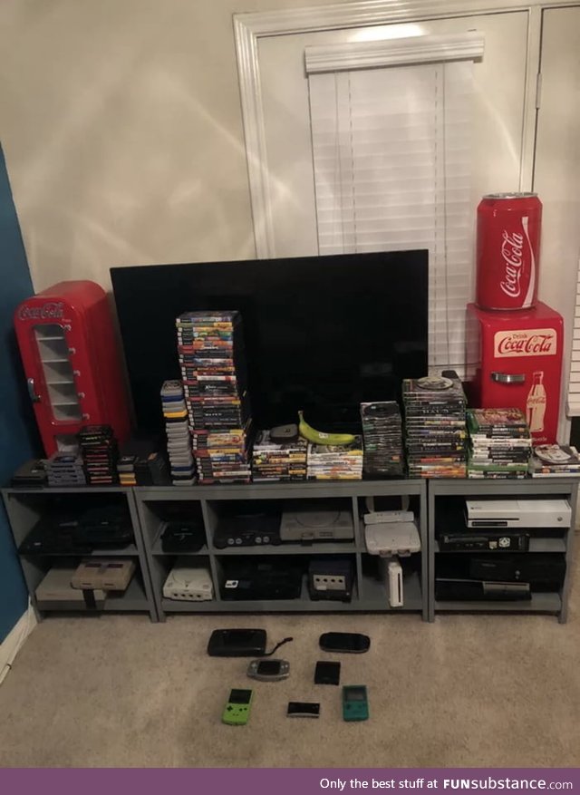 I never would have thought my console collection would lead me to become a potential mass