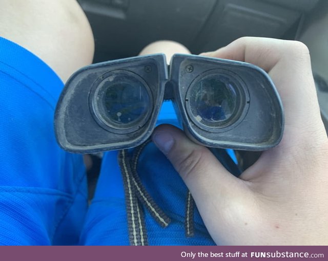 These old binoculars look like Wall-E