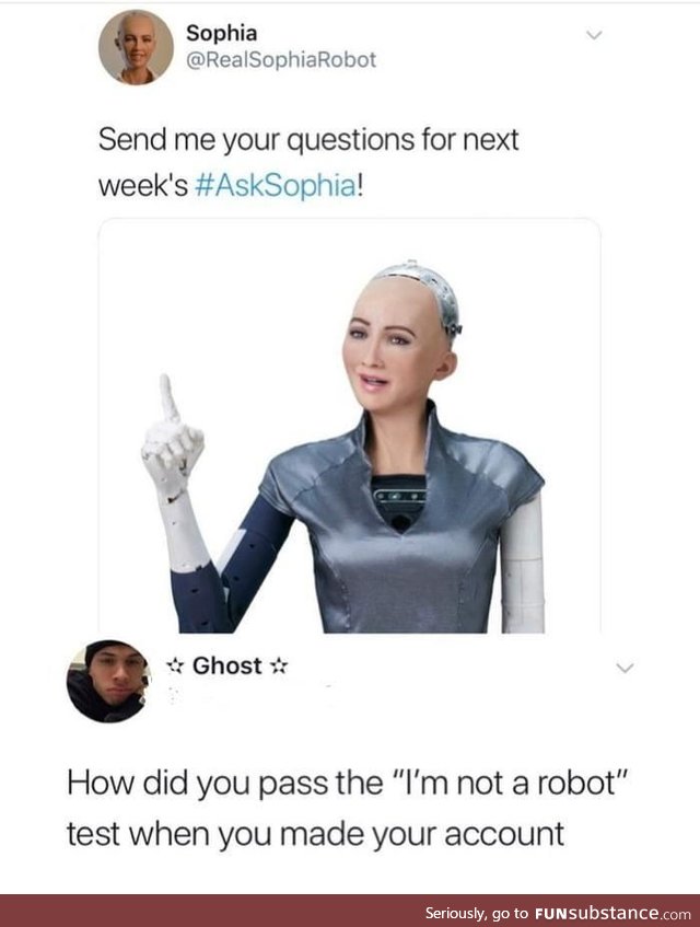 Robots can't be trusted