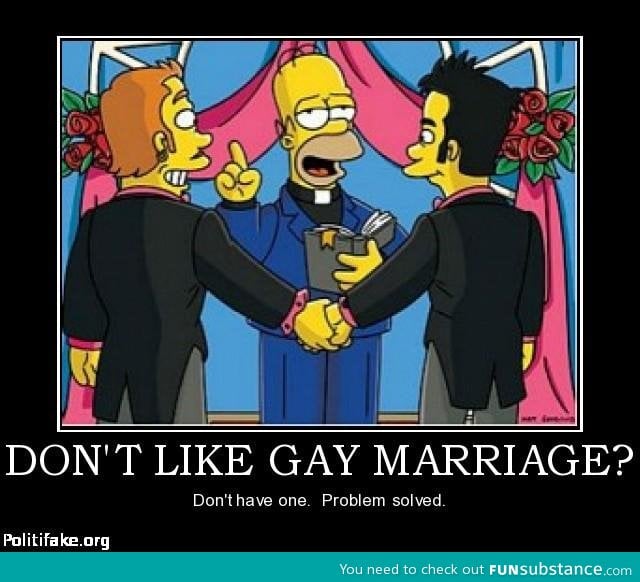Yay! Gay Marriage is now legal in California!