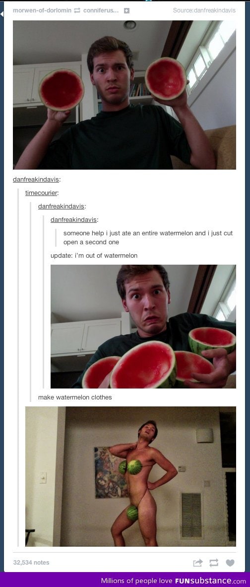 Watermelon clothes