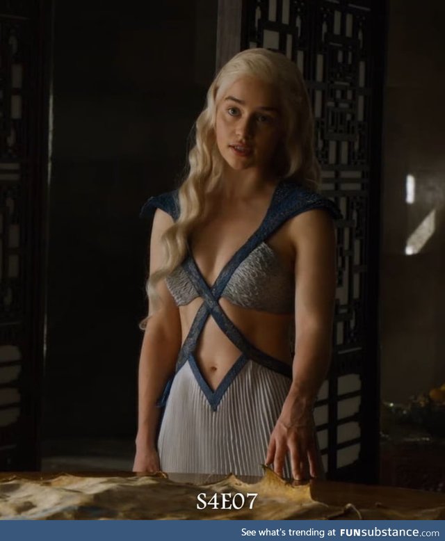 Let us all remember how hot these dresses made Emilia Clarke