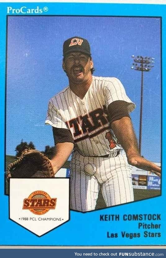 One of the most memorable baseball cards ever made