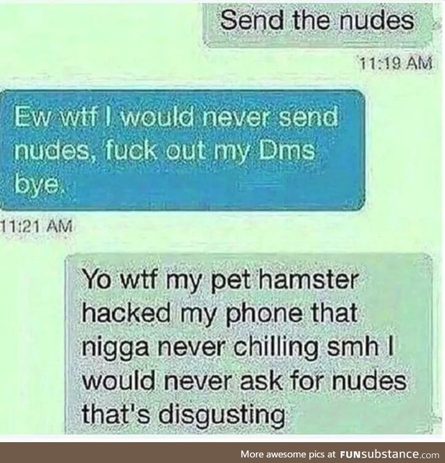 Damn hamsters