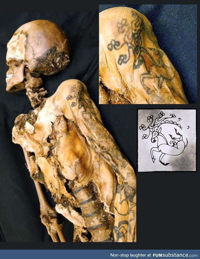 2,500 year old tattoo