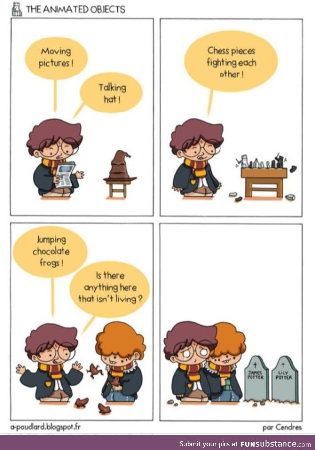 My friend sent me this. We are both Harry potter fans
