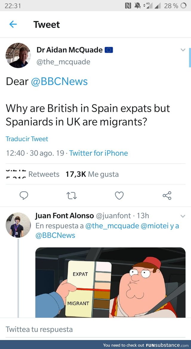 Migrant or expat?