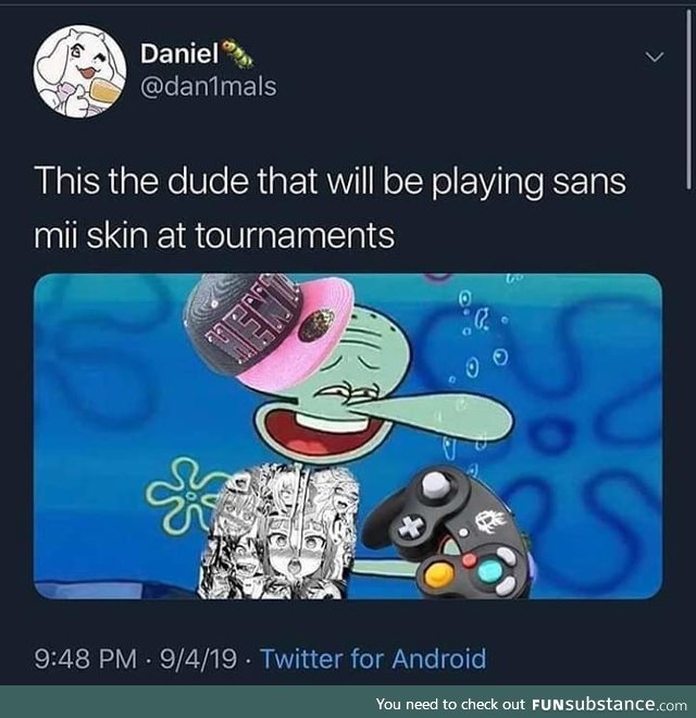Sans is in smash. I paid 75 cents to play as sans
