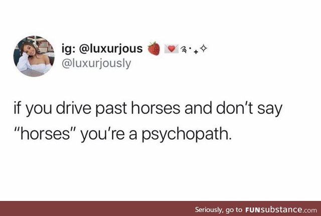 "Horses"