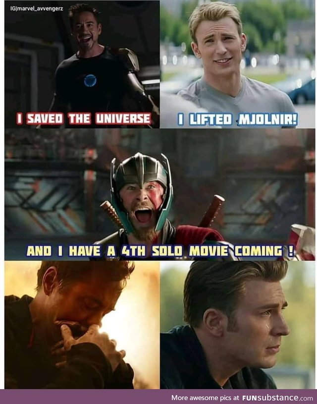 Because Thor is God!!
