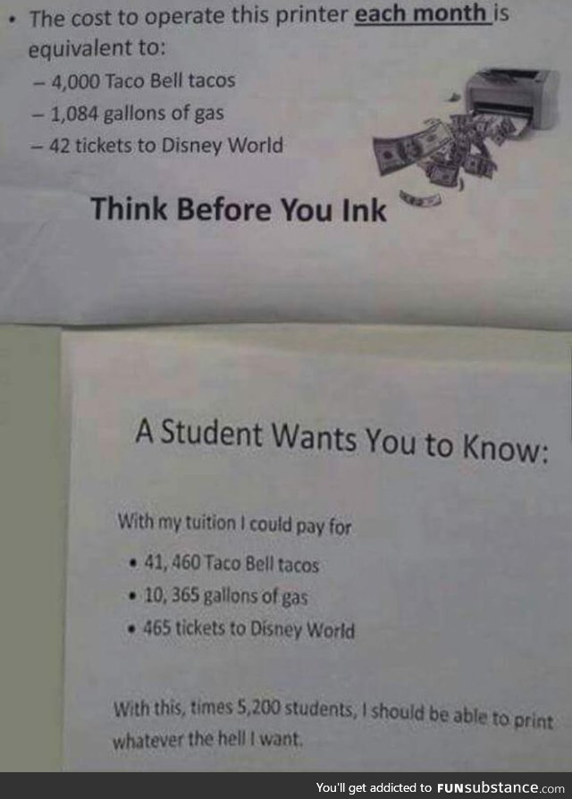 Think before you ink