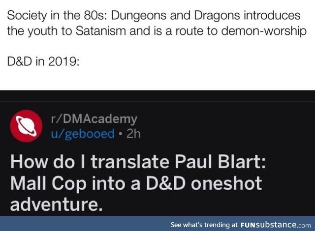 D&D is the devil