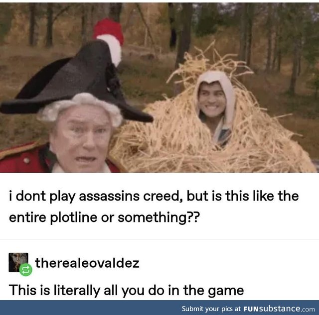 Assassins creed in a nutshell