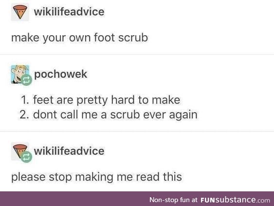 Foot scrub