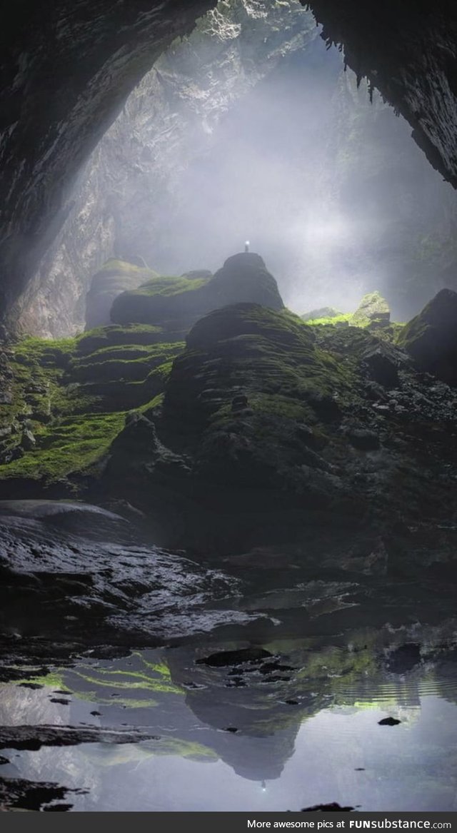 Son doong cave, Vietnam. The largest cave in the world