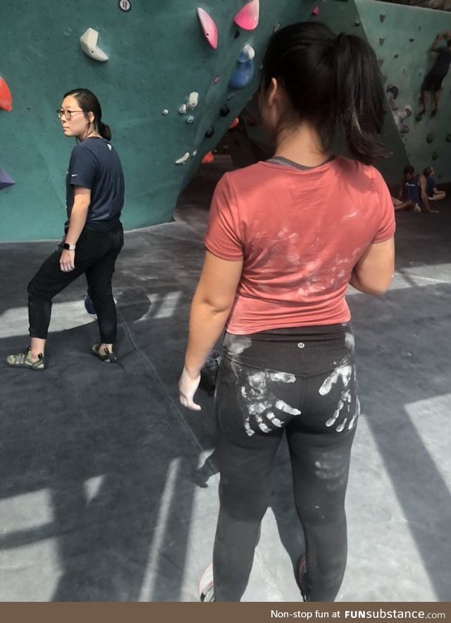 Climbing with your girlfriend