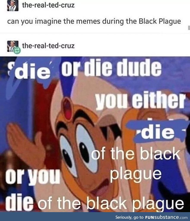 The black plague is here