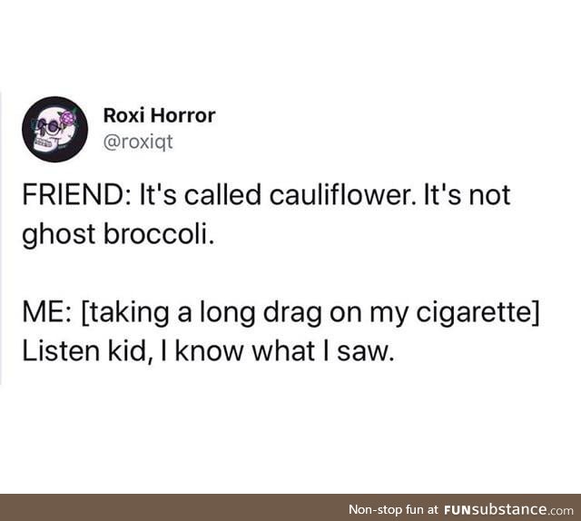 Ghost broccoli