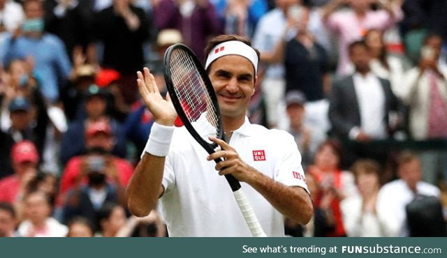 Roger Federer.. He is 38. And played almost 5 hour against Djokovich. Real legend..!