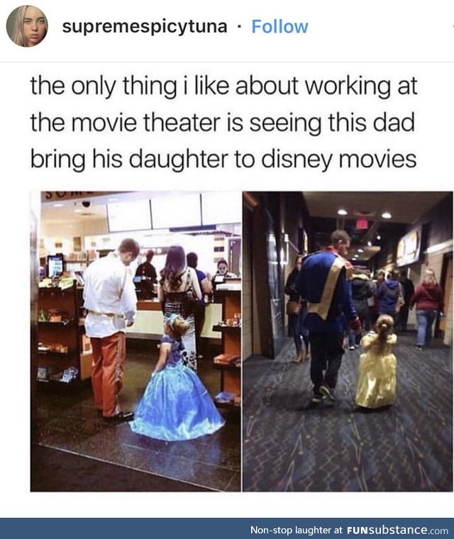 That's one awesome dad