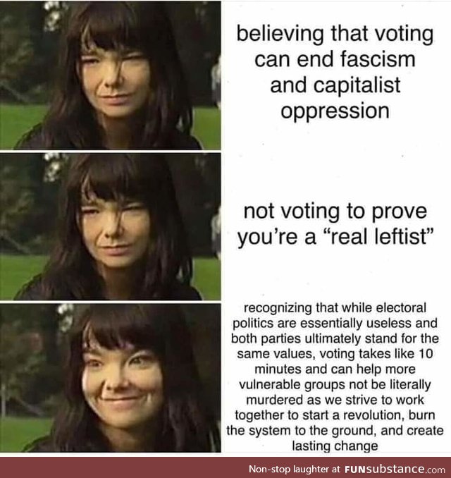 Vote Bjørk for president