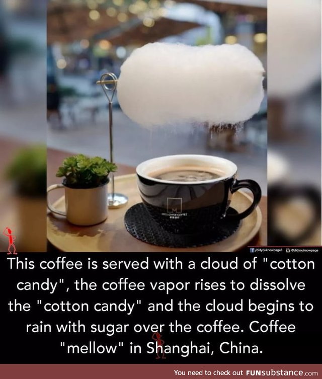 Coffee cloud magic