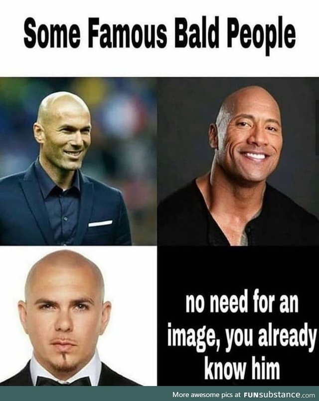 Hairy people are just Bald people with Hair