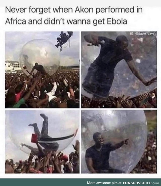 Akon 1 - 0 ebola